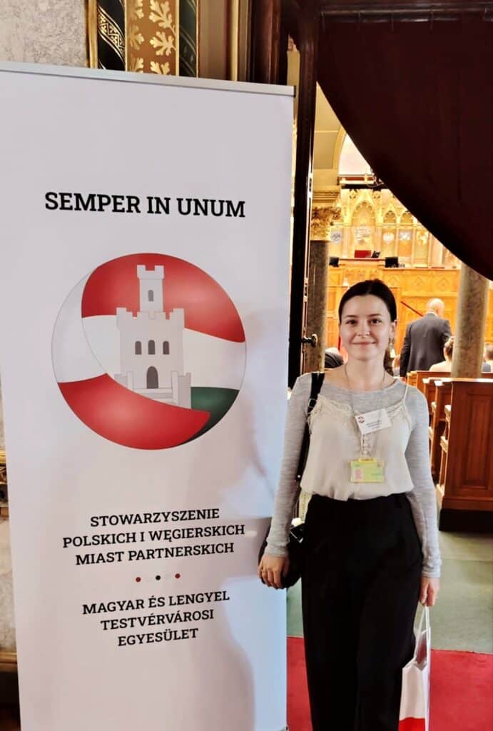 Magyar-lengyel tolmács rendezvényen a Parlamentben